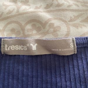 blue/lavender/purple top. size small. women’s.